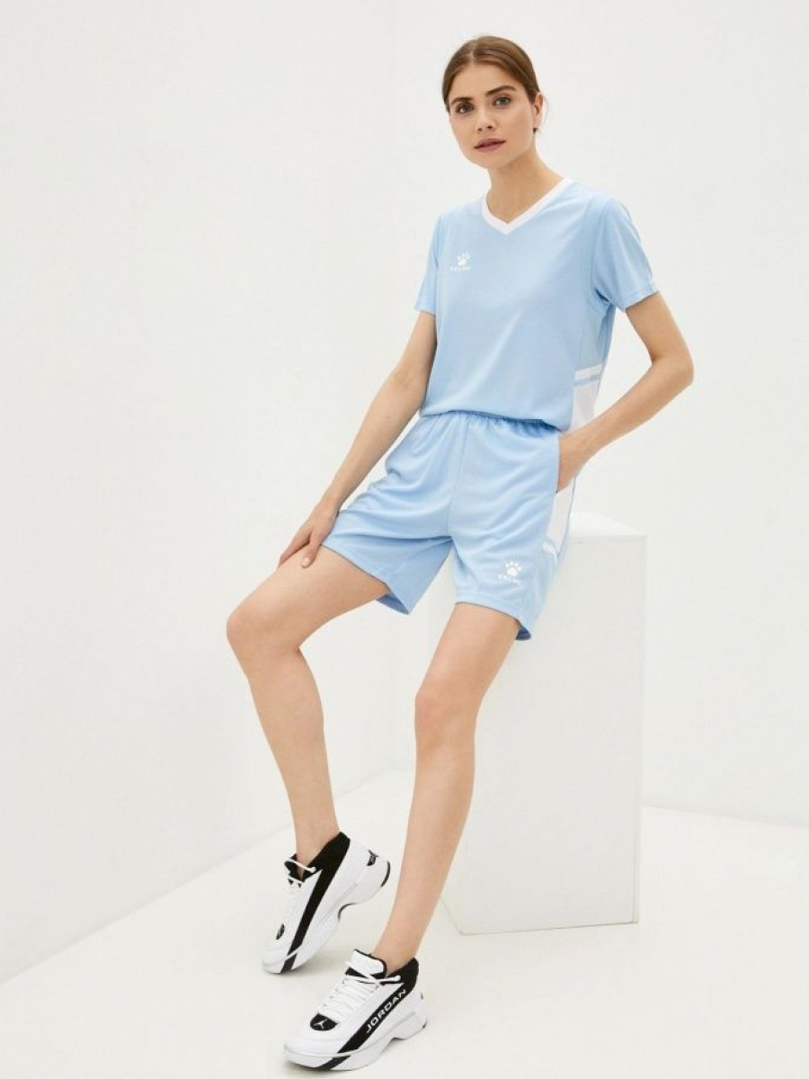 Баскетбольная форма KELME Basketball Set (Women) Light Blue