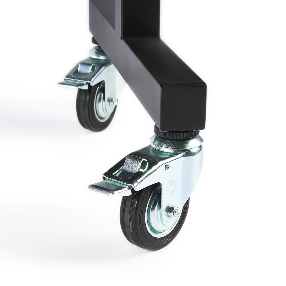 Стол для наст. тенниса DOUBLE FISH 201C-1, Indoor для закрытых помещений, толщина 18мм, синий