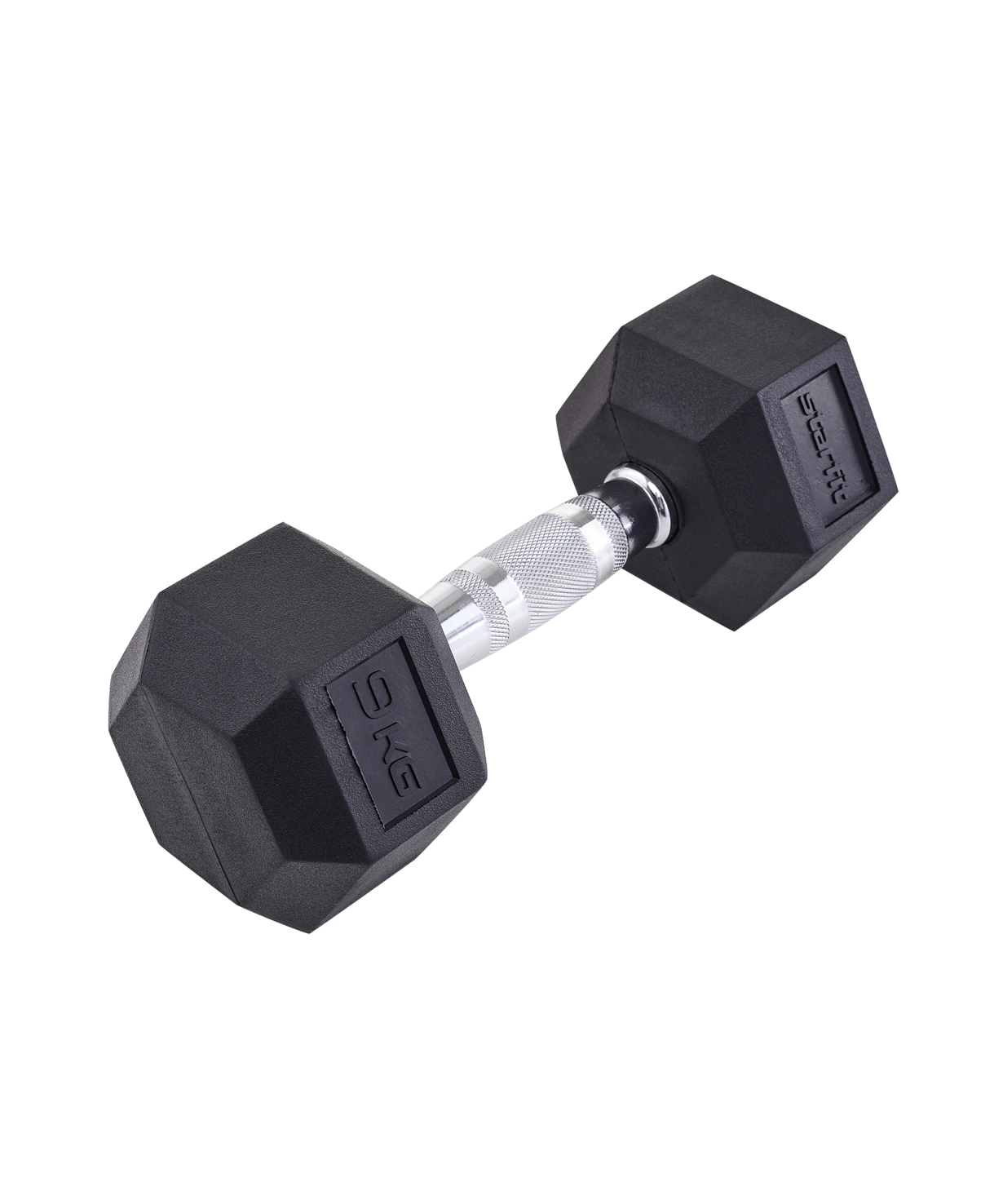 Гантель гексагональная STARFIT DB-301 9 кг, обрезиненная, черный