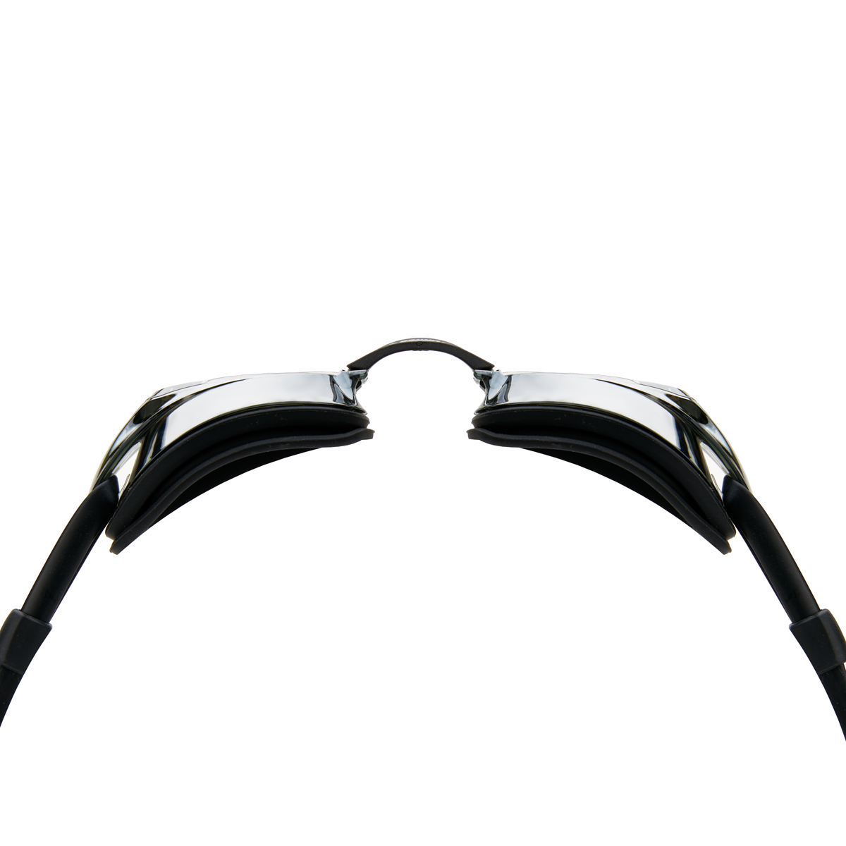 Очки для плав.TORRES Pro, SW-32519MR, зерк.линзы.,чёрная оправа,дв.рег.ремешок