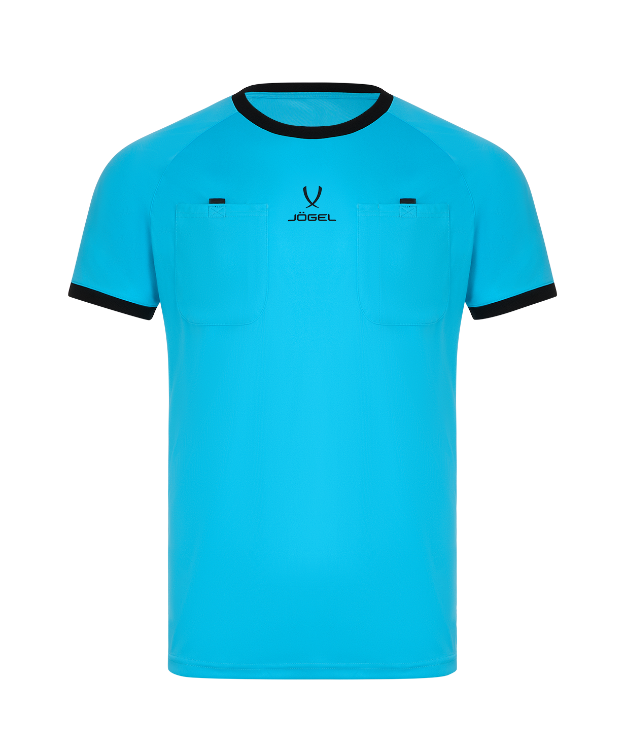 Футболка судейская JOGEL Referee tee, голубой, размер M