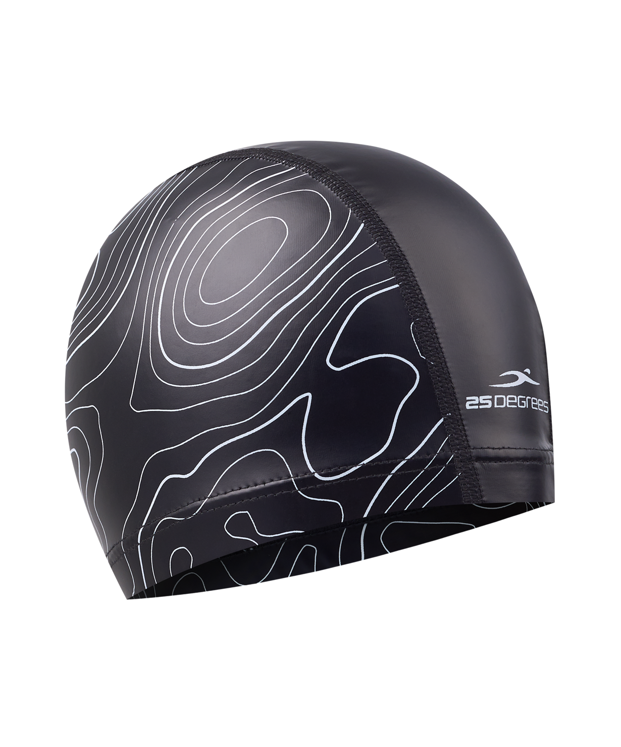 Шапочка для плавания 25DEGREES EFFECT Black, комбинированный