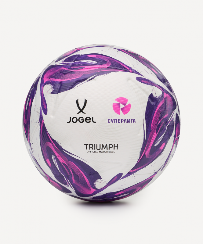 Мяч футбольный JOGEL Triumph Elite WSL №5 (РФС ПРО), размер 5