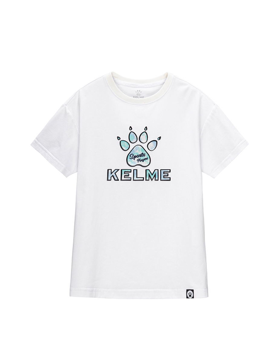 Детская футболка KELME Short Sleeve T-Shirt Kid White