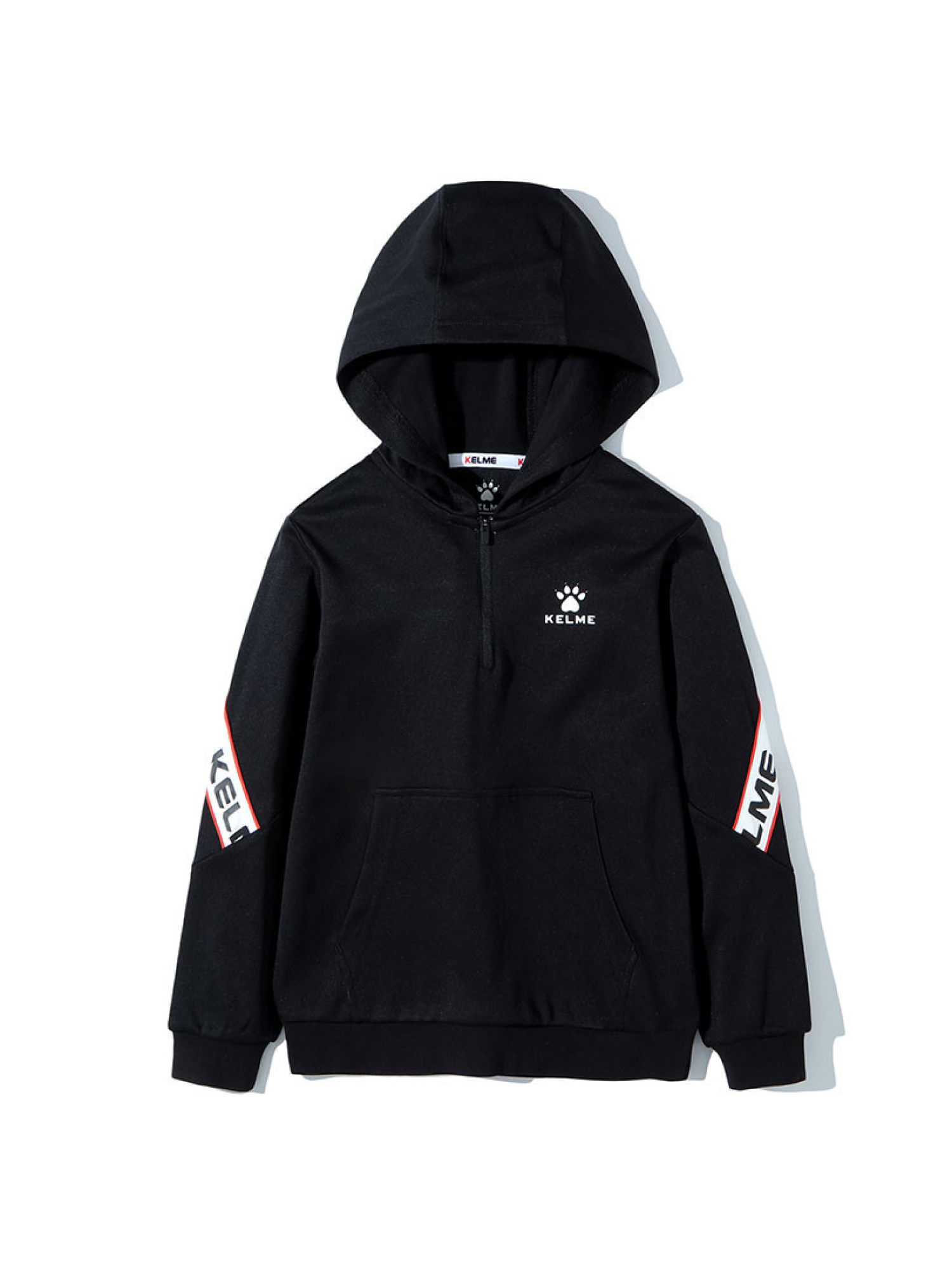 Детское худи KELME Boy's Hooded Sweatshirt Black