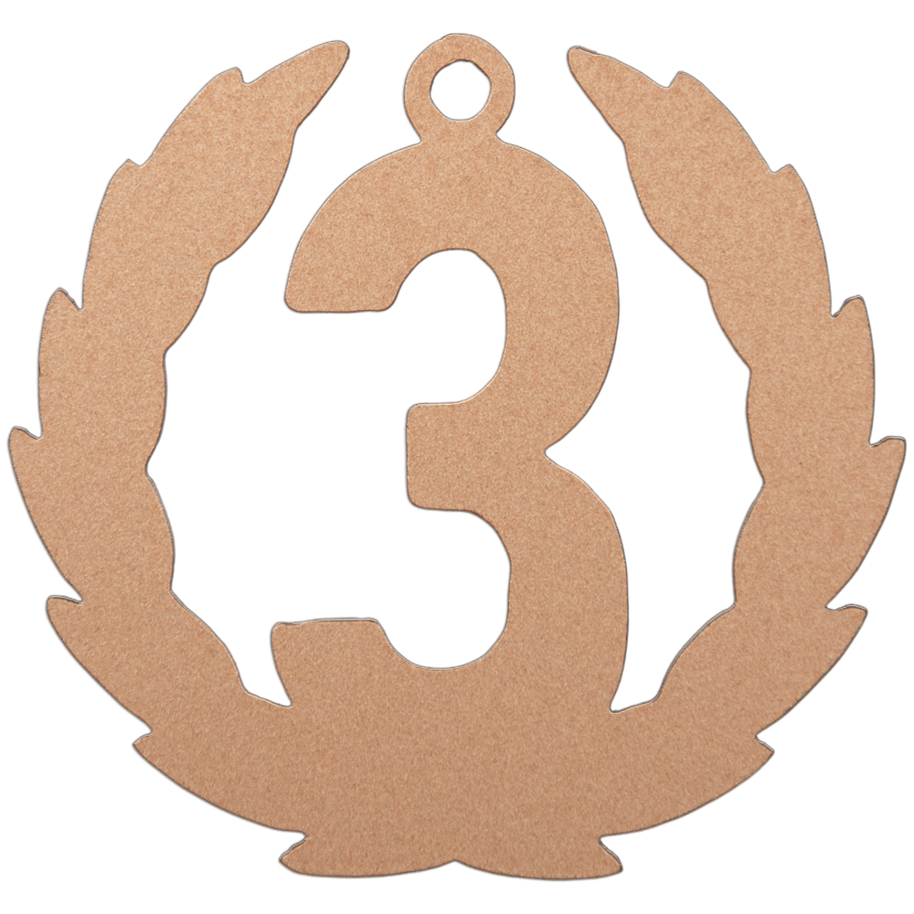 Заготовка медали MZP 903-55/BM под сублимацю (D-55мм, s-2 мм)