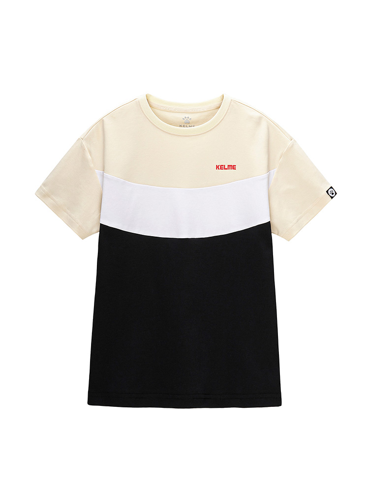 Футболка KELME Short Sleeve T-Shirt Kid Beige