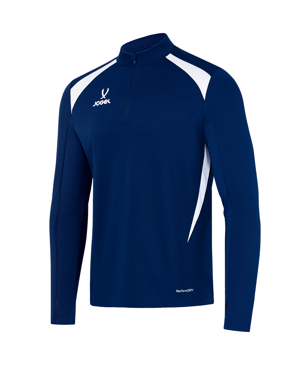 Джемпер тренировочный JOGEL DIVISION PerFormDRY Training 1/4 Zip Top, темно-синий