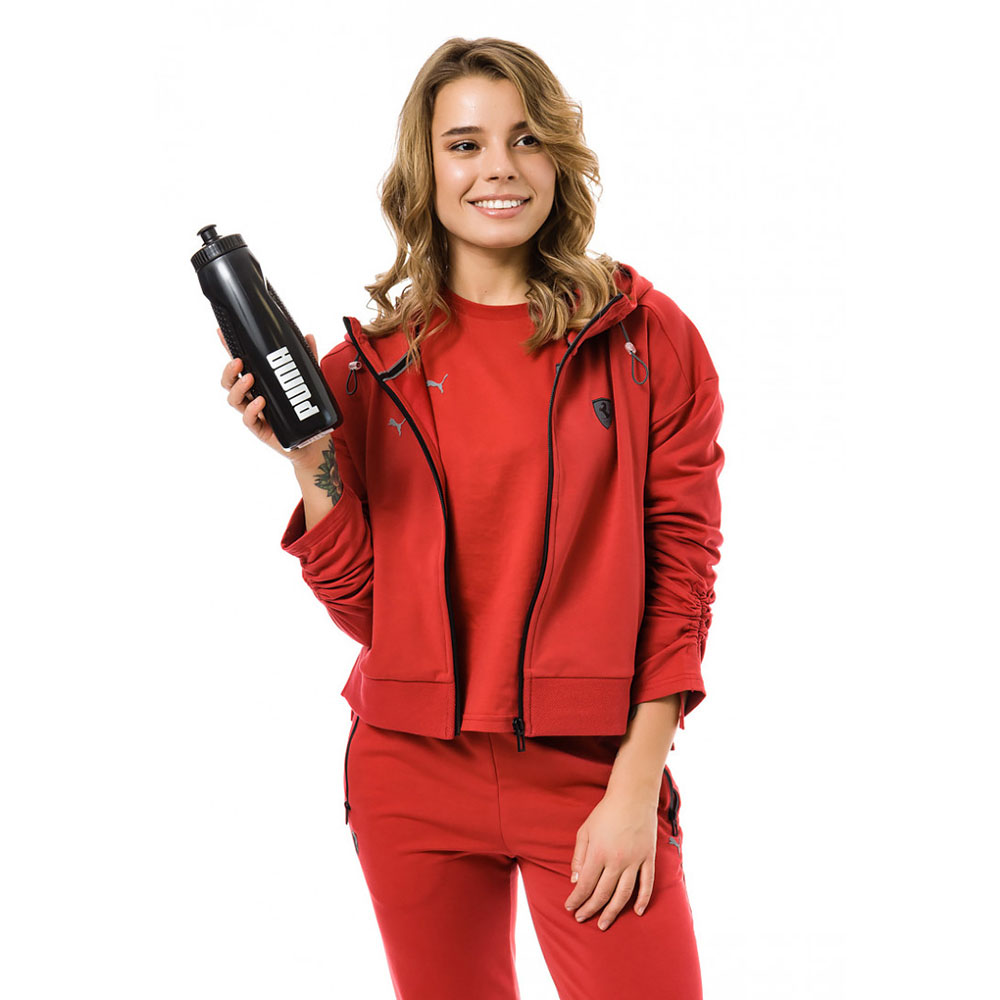 Бутылка для воды PUMA TR bottle core, 05381301, объем 750мл, ПЭ, ПП, ПТУ, силикон, черный