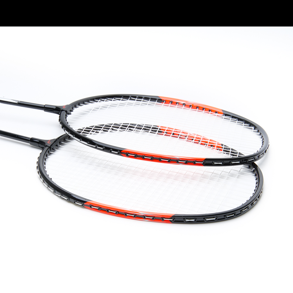 Набор для бадм. DOUBLE FISH JINQUE 1303, для начинающ.,стал. стерж, алюм. обод, со струнами, черный