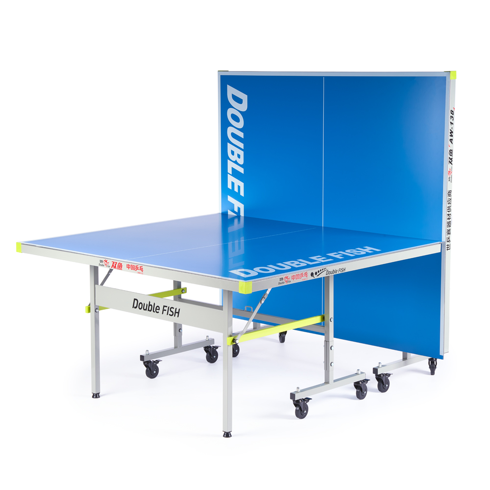 Стол для наст. тенниса DOUBLE FISH AW-138, Outdoor для открытого воздуха, толщина 6мм, синий