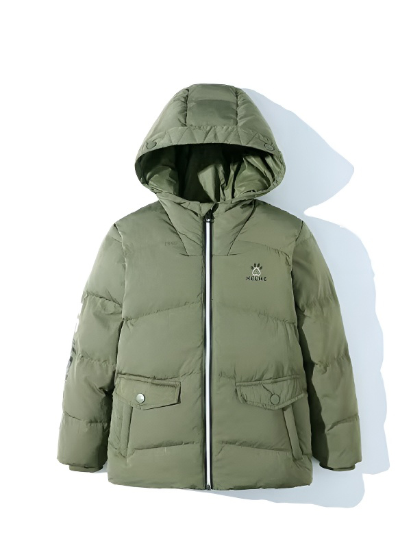 Детский пуховик KELME Boy's Down Jacket Dark Green
