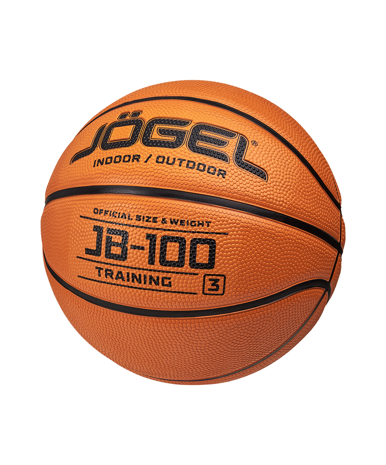 Мяч баскетбольный JOGEL JB-100 №3, размер 3