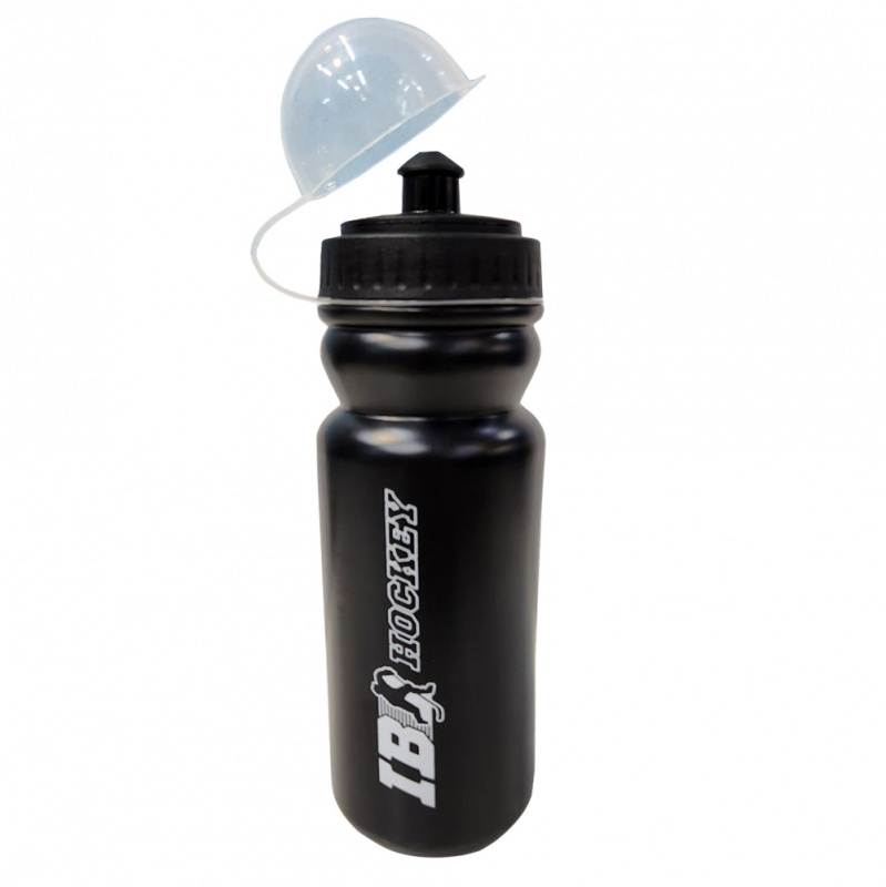 Бутылка для воды хок. IB Hockey, SH206A-HDPE, 650мл, пластик, черный