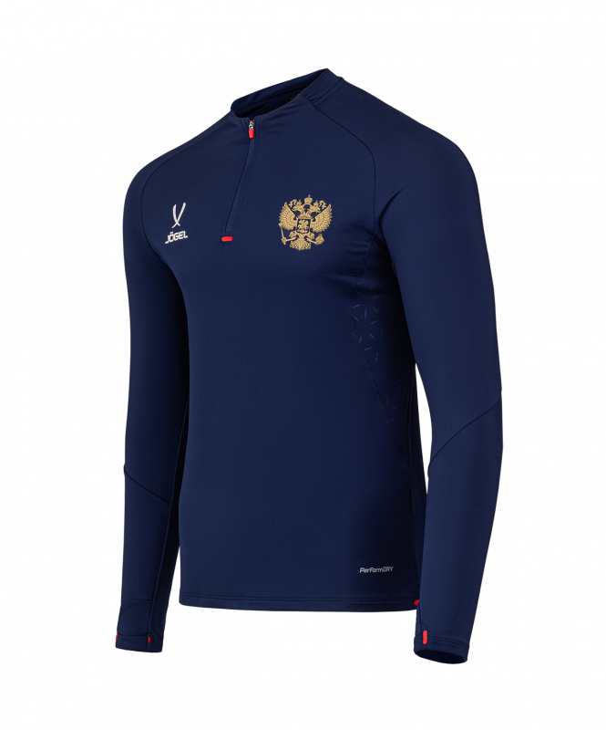 Джемпер тренировочный JOGEL NATIONAL PerFormDRY Training Zip Top, темно-синий, размер L