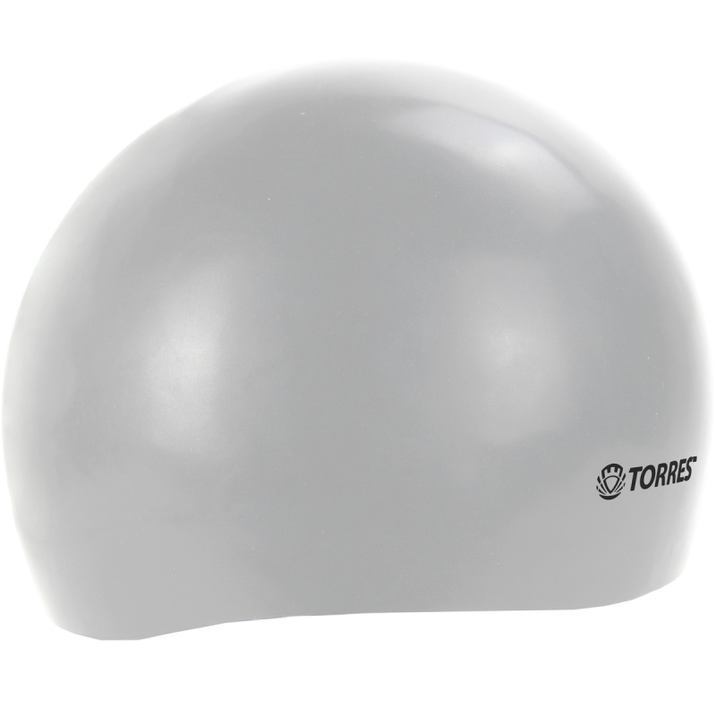 Шапочка для плав. TORRES Pro, SW-12205SV, серебристый, силикон