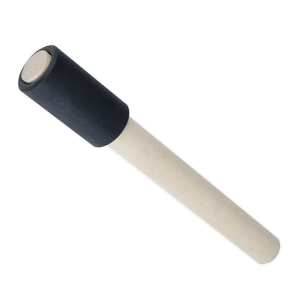 Граната тренировочная для метания, S0000072193, 500 г, длина 30 см, дерево, металл, черн