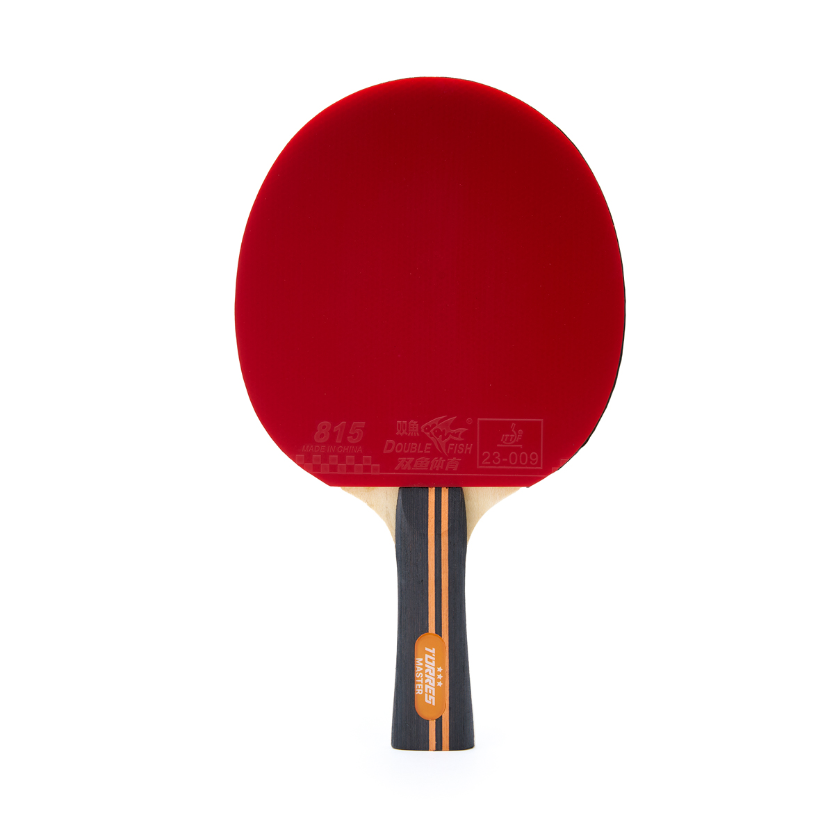 Ракетка для н/т TORRES Master 3*, TT23007, для тренировок, накладка 2,0 мм, конич. ручка