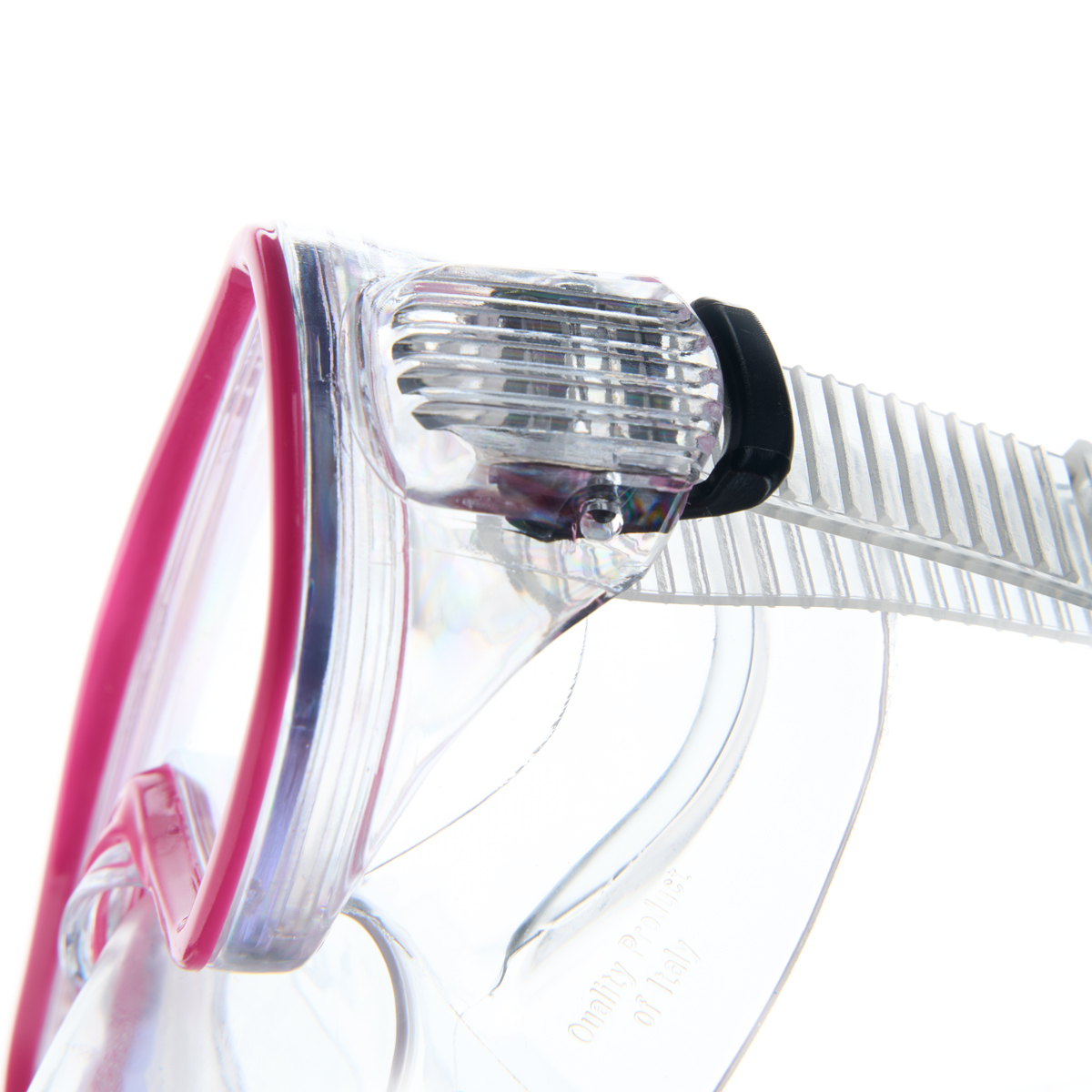 Маска для плав. Salvas Domino Jr Mask, CA105C1TFSTH, безопасн.стекло,Silflex, р. Junior, розов