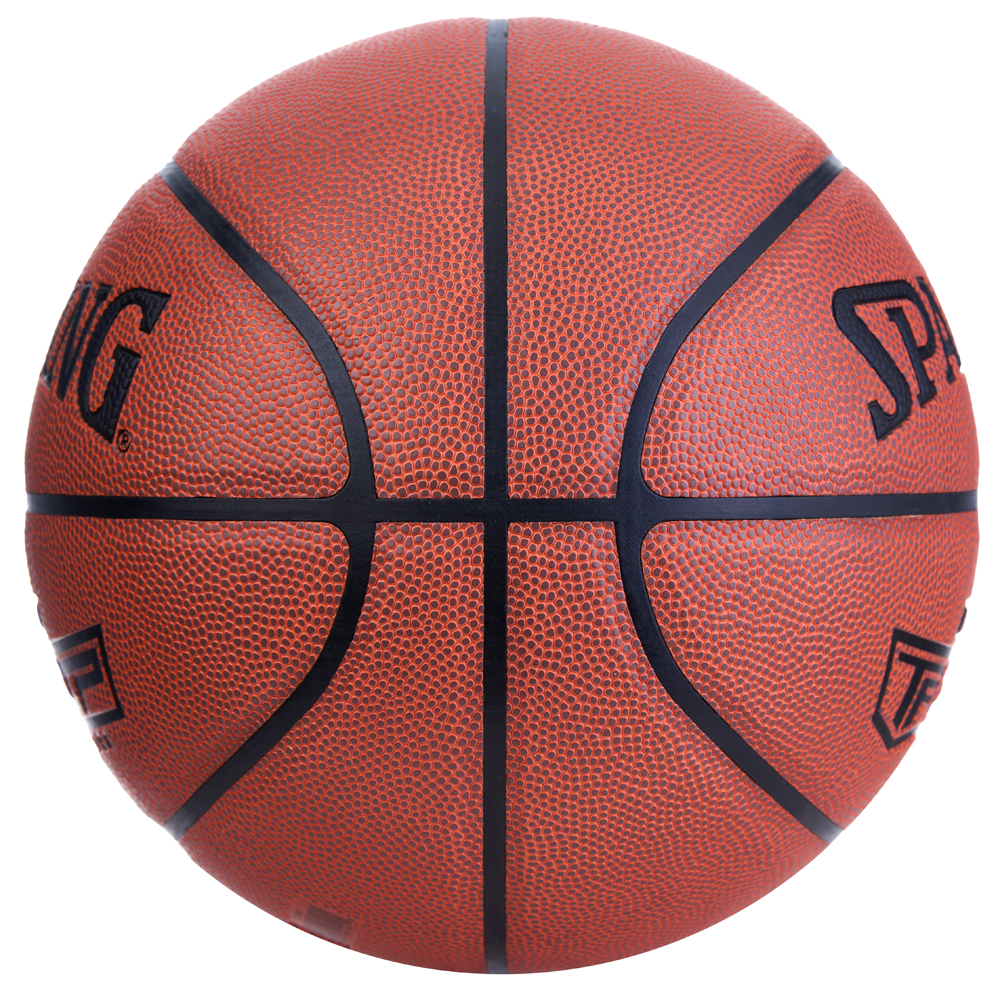 Мяч баск. SPALDING Pro Grip 76874z, р.7, композит. кожа (ПУ) коричневый