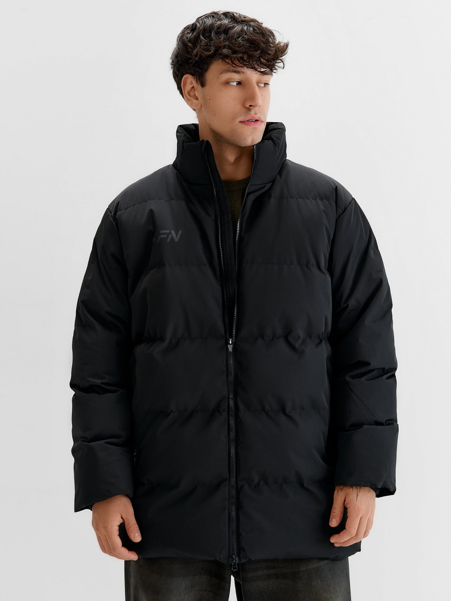 Пуховик FN Snowfall Mid Black