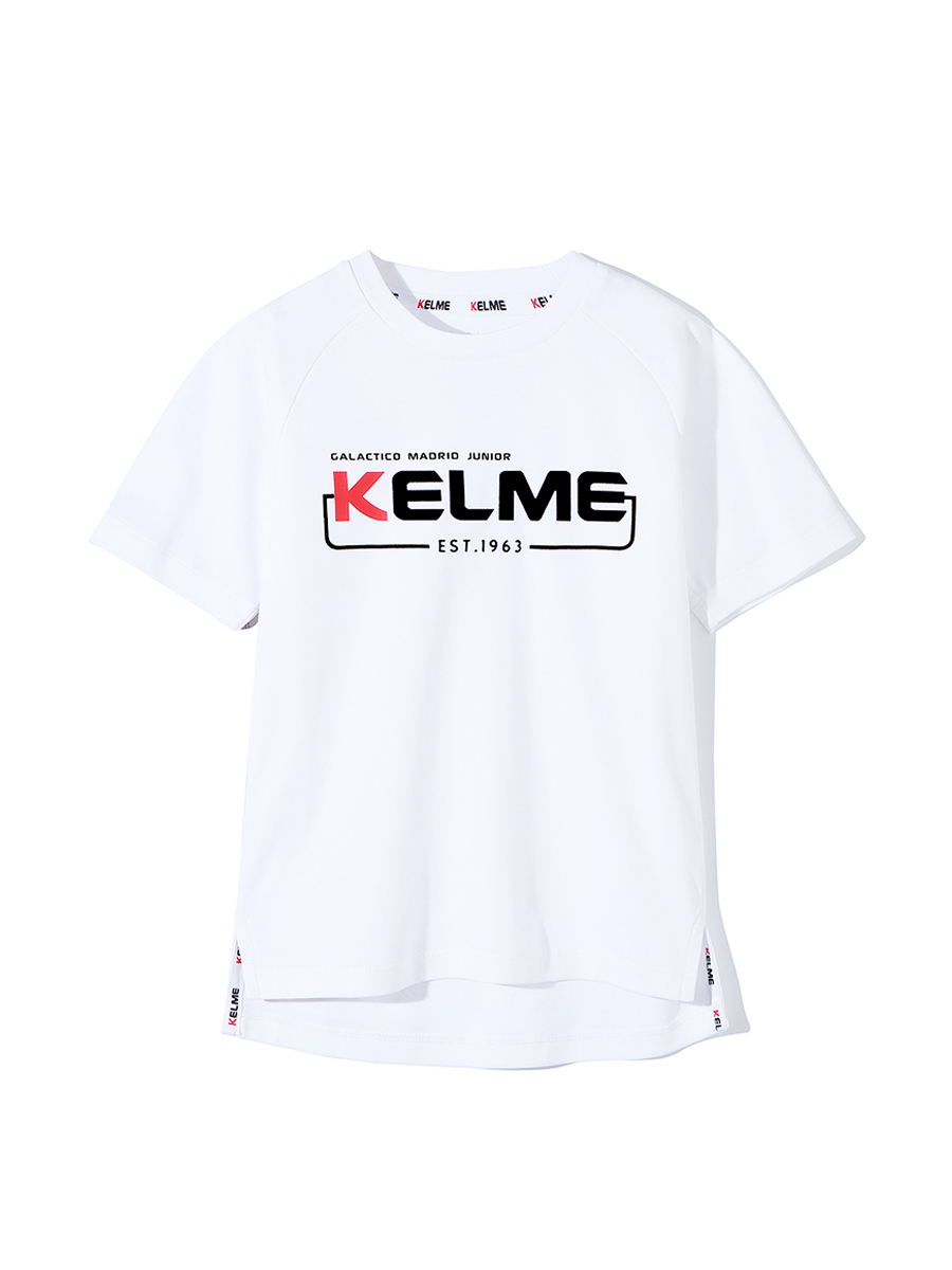 Детская футболка KELME Boys Short Sleeve T-Shirt White