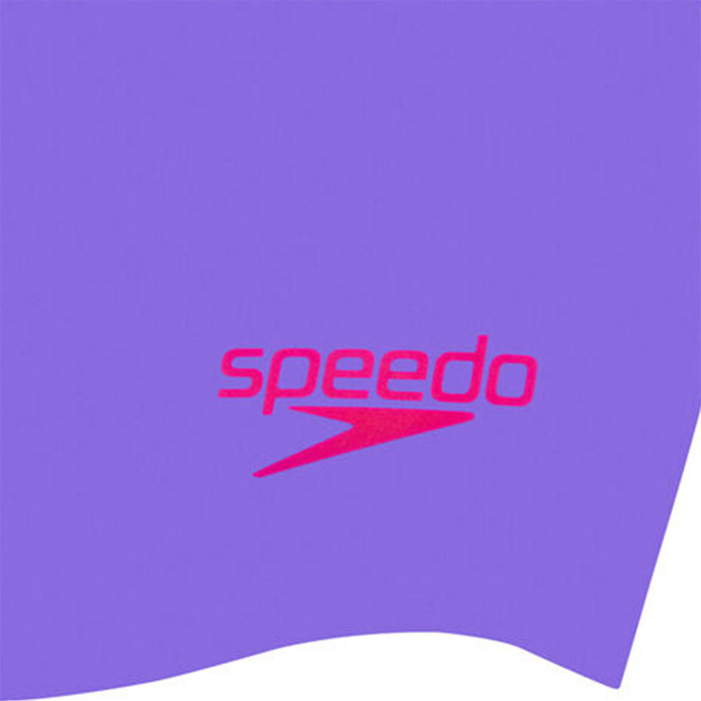 Шапочка для плав. дет. SPEEDO Molded Silicone Cap Jr, 8-70990D438, ФИОЛЕТОВЫЙ, силикон