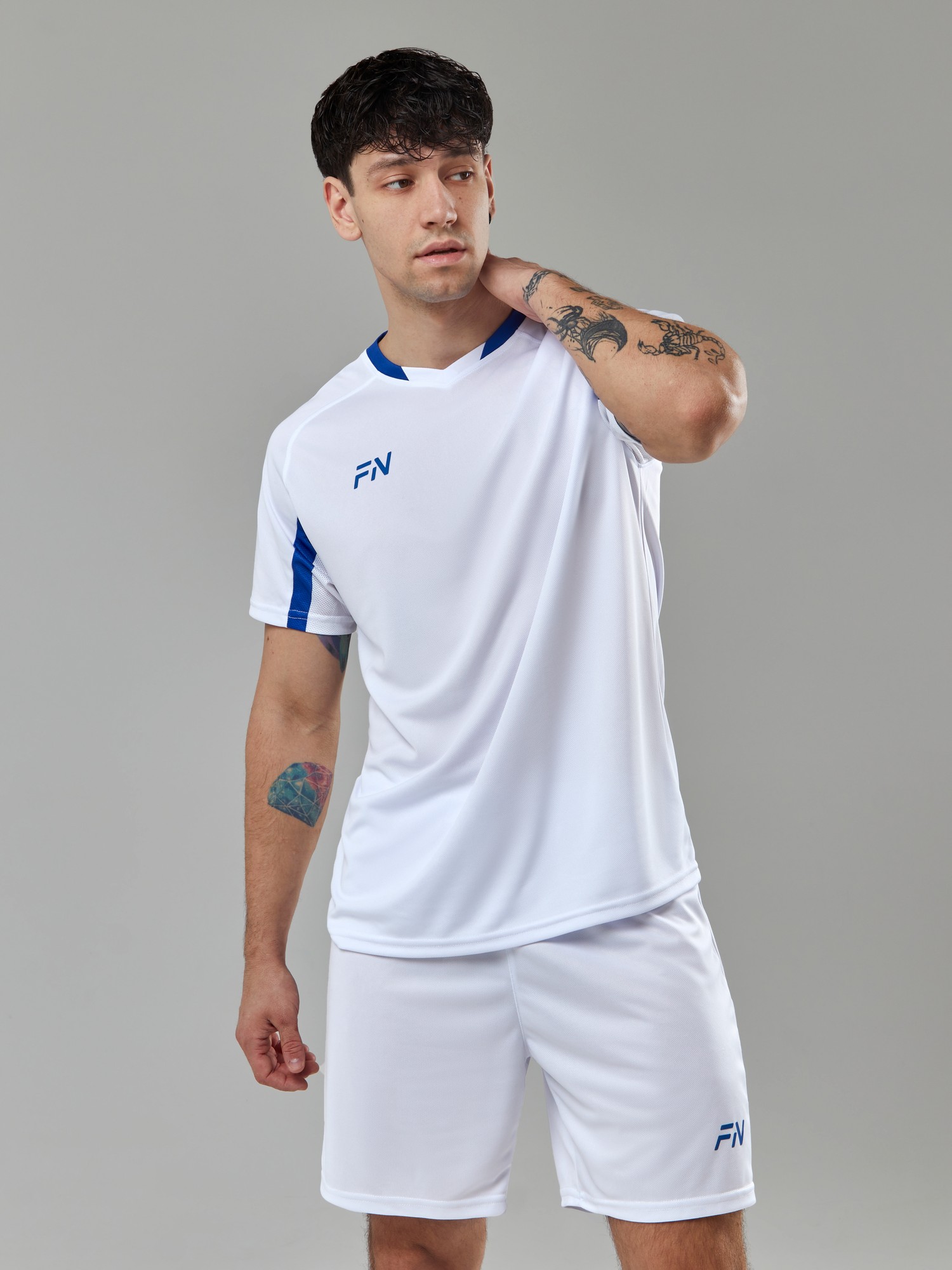 Футбольная форма FN Fame (White/Blue)