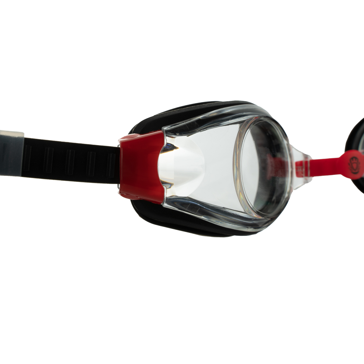 Очки для плав.TORRES Fitness, SW-32213BR,прозр.линзы,регул.перенос.,прозр. оправа,раздв.рег.ремешок