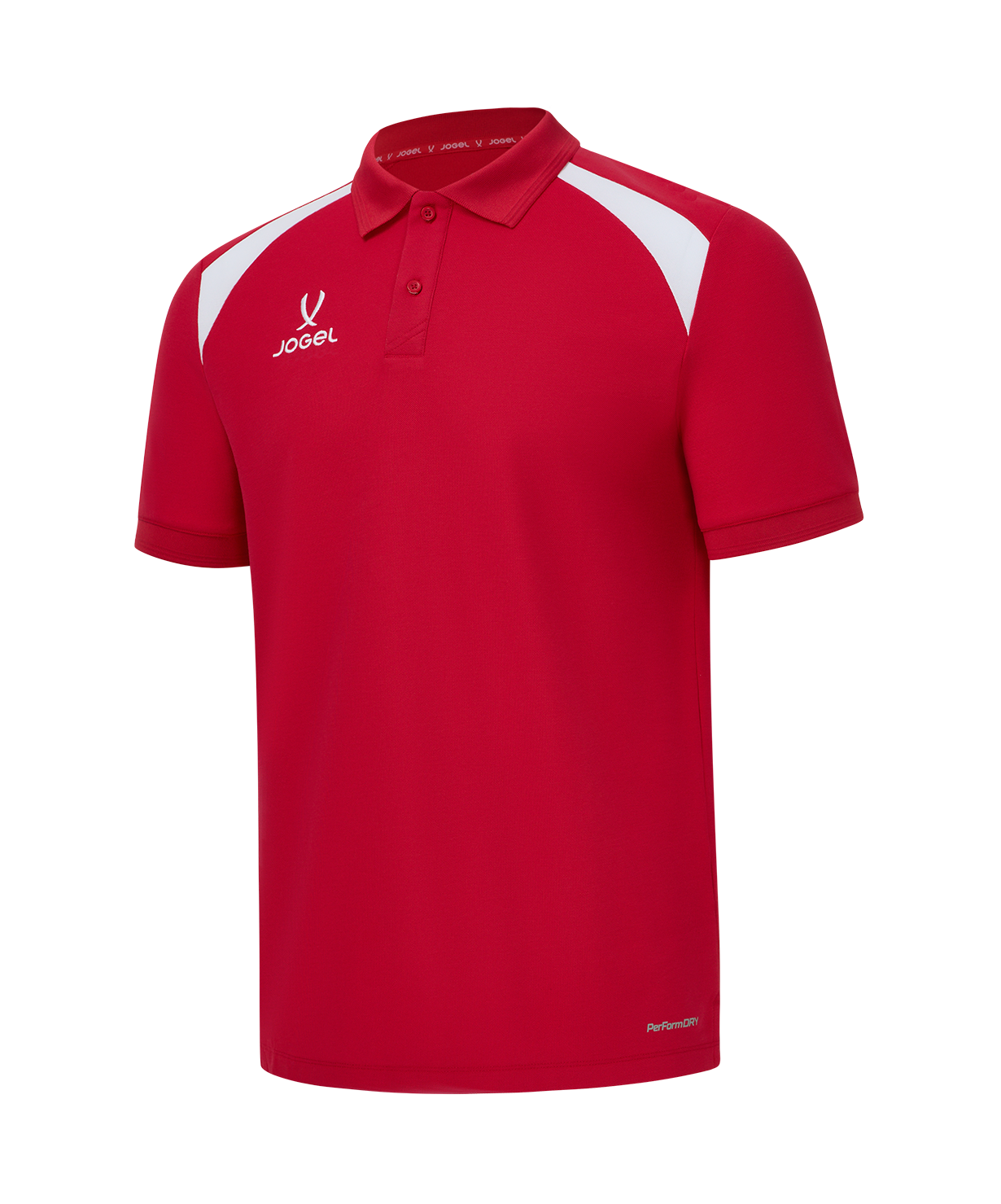 Поло JOGEL DIVISION PerFormDRY CVC Polo, красный
