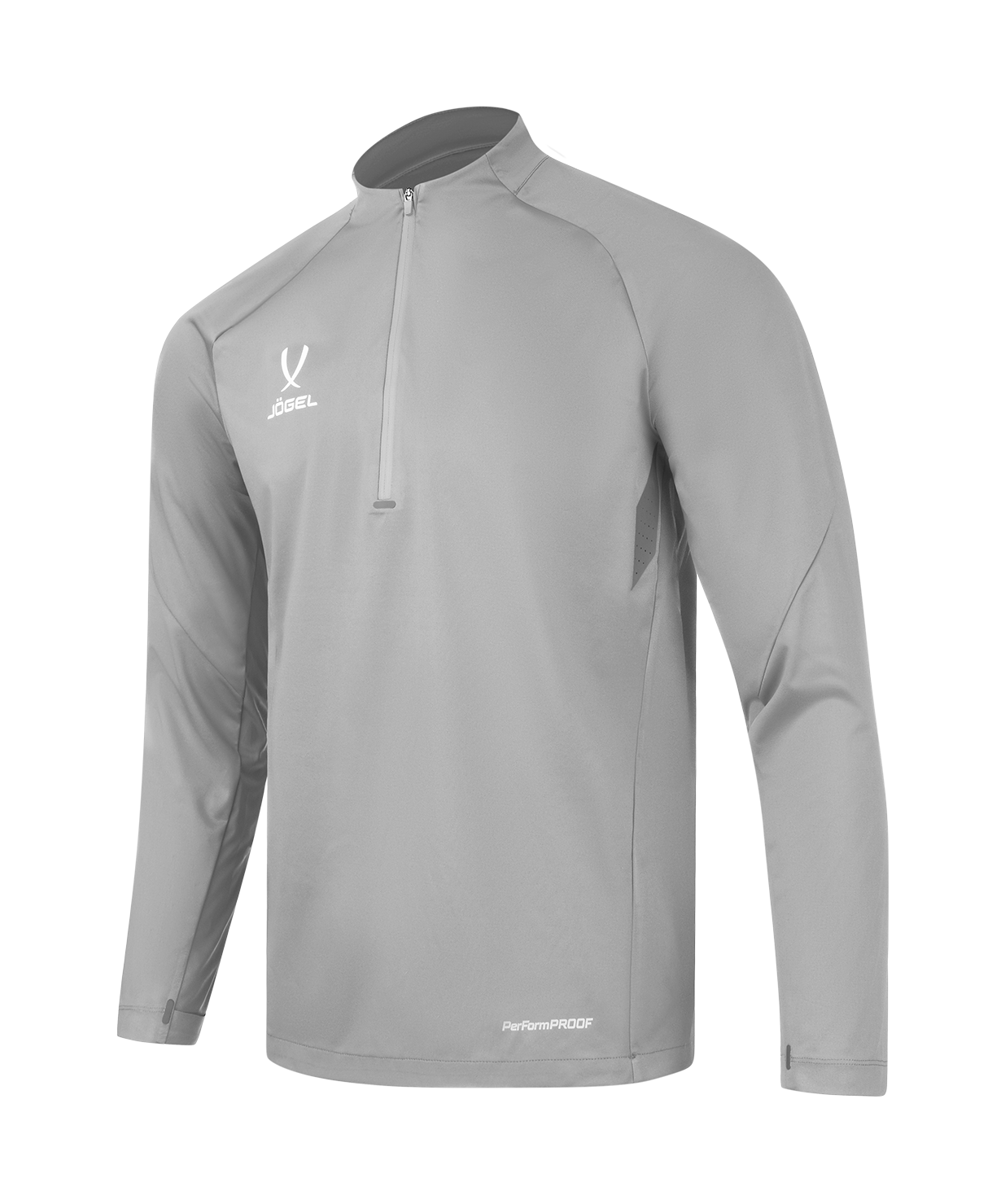 Джемпер ветрозащитный JOGEL PREMIER PerFormPROOF 1/4 Zip Wind Top, серый