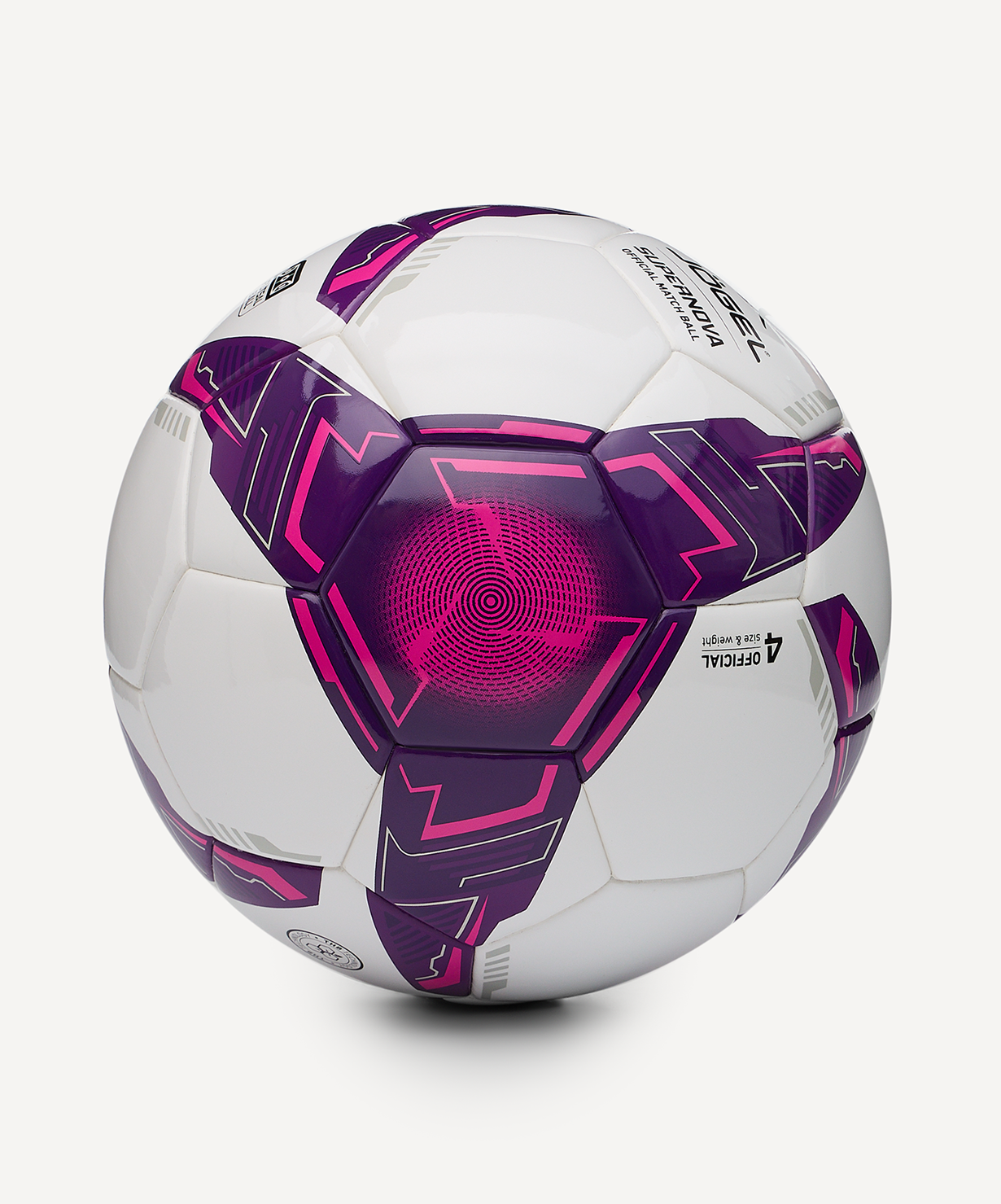 Мяч футзальный JOGEL Supernova WFL №4, размер 4