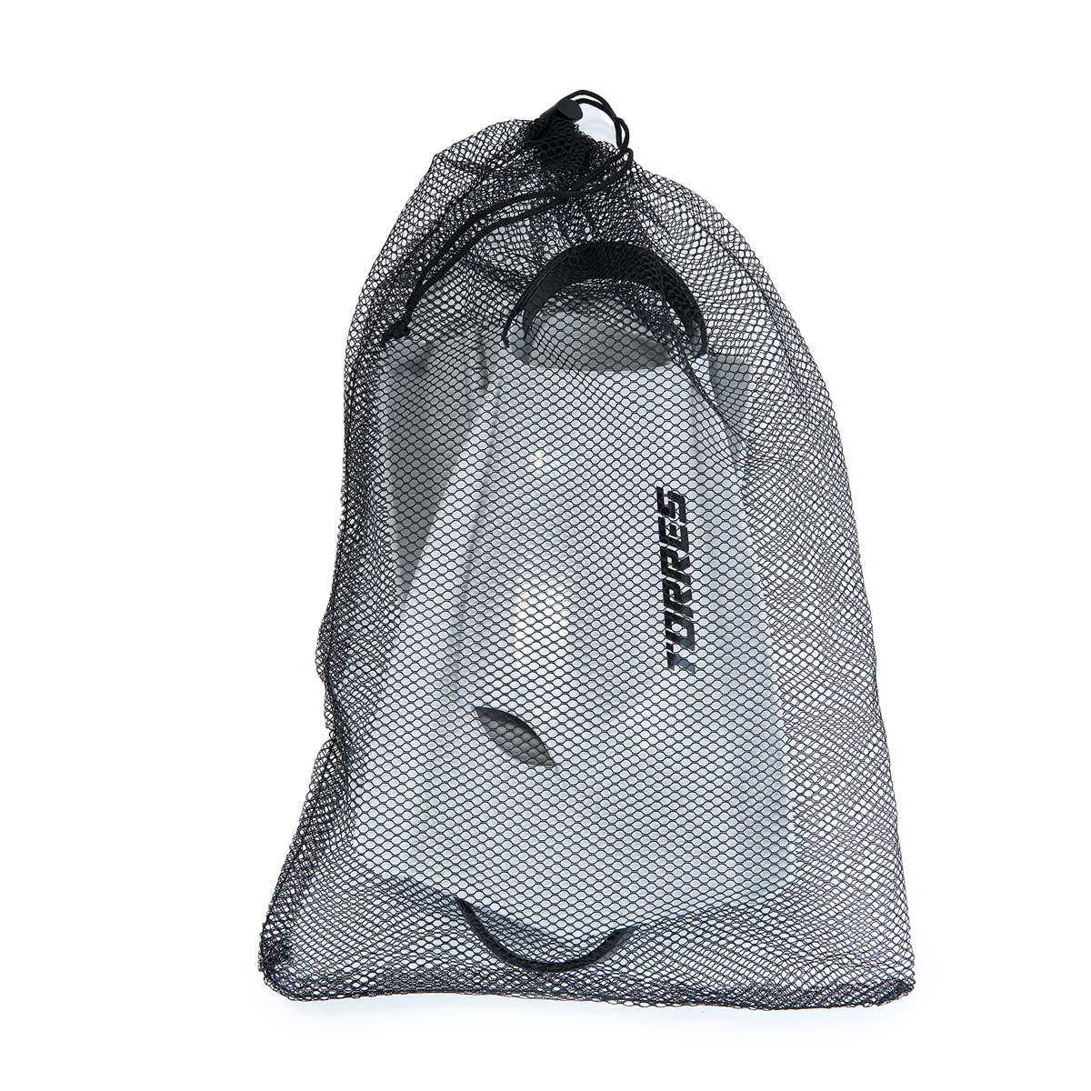 Ласты для бассейна профессиональные TORRES F03, SWF032401GR, р.EU 38-39 (S), серо-черный