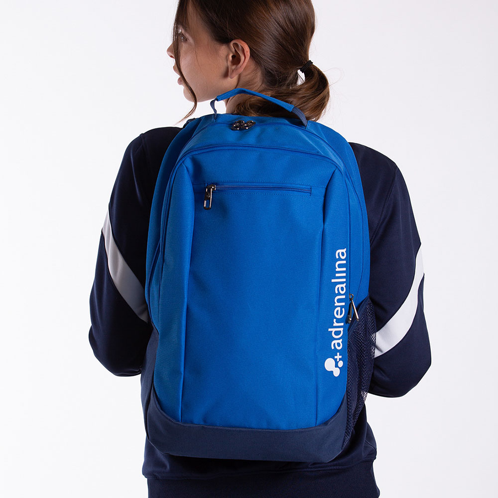 Рюкзак спорт. +ADRENALINA Kim, 4305-050, полиэстер, ярко-синий