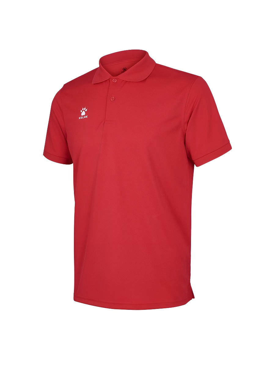 Футболка-поло KELME Short-sleeved Polo Shirt Red