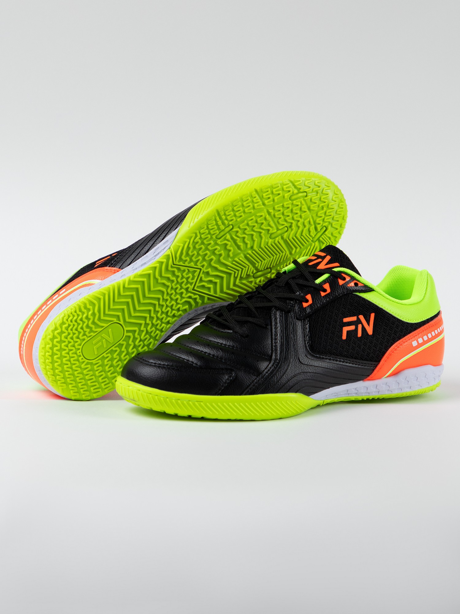 Футзалки FN Star (IN) (Black/Light Green)