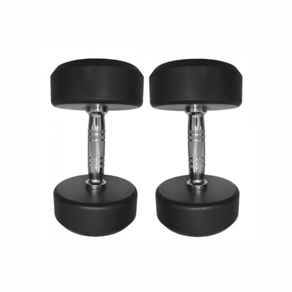 Altezani Круглые обрезиненные гантели. Ряд от 42,5 до 50 кг