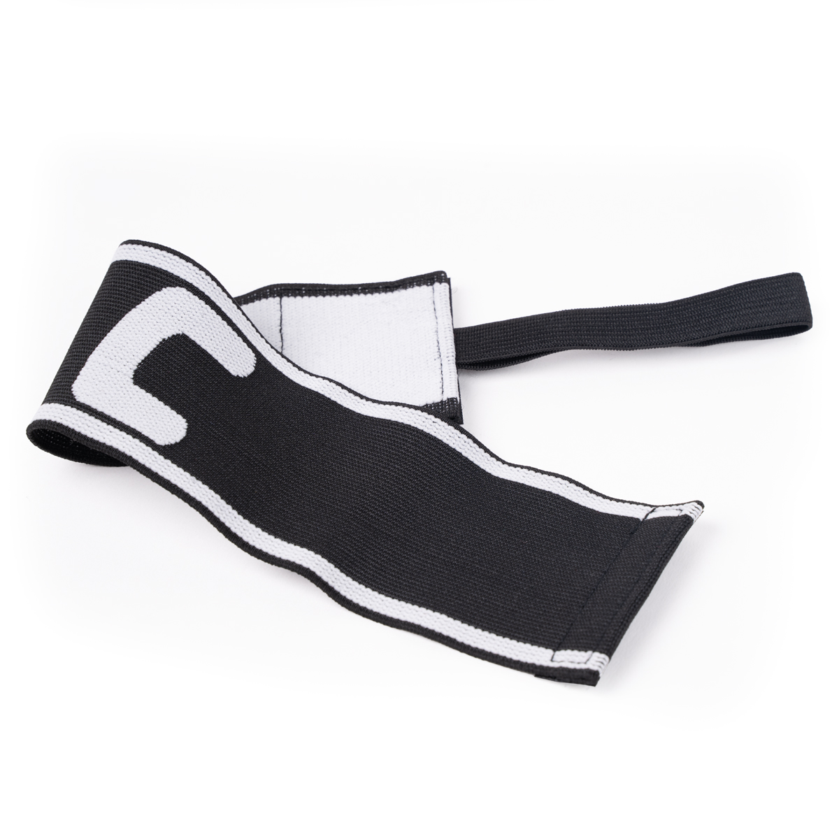 Капитанская повязка TORRES, SS11002-02, нейлон, безразмерная, черно-белый