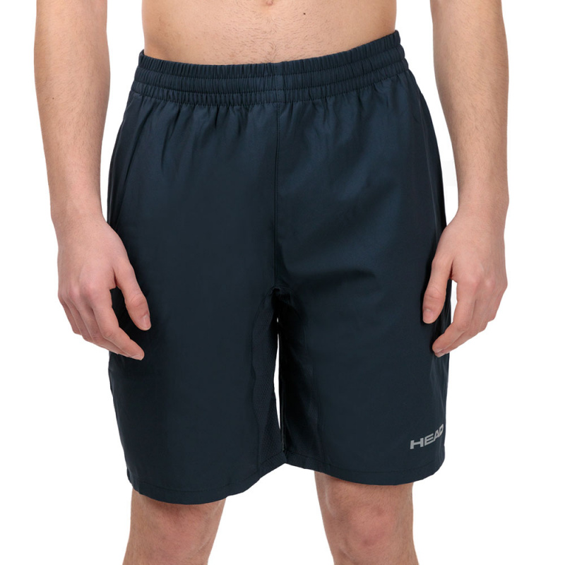 Шорты тренир. муж. HEAD Club Bermudas M 811389-NV-XL, р.XL, 100% полиэстер, темно-синий