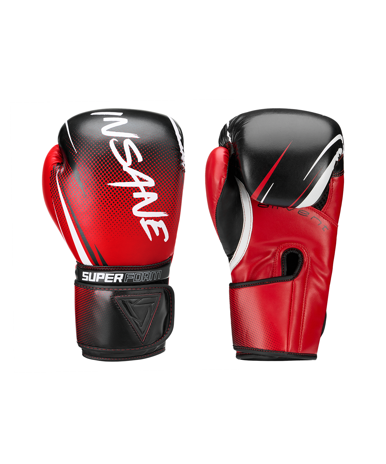 Перчатки боксерские INSANE IMPACT, красный, 14 oz
