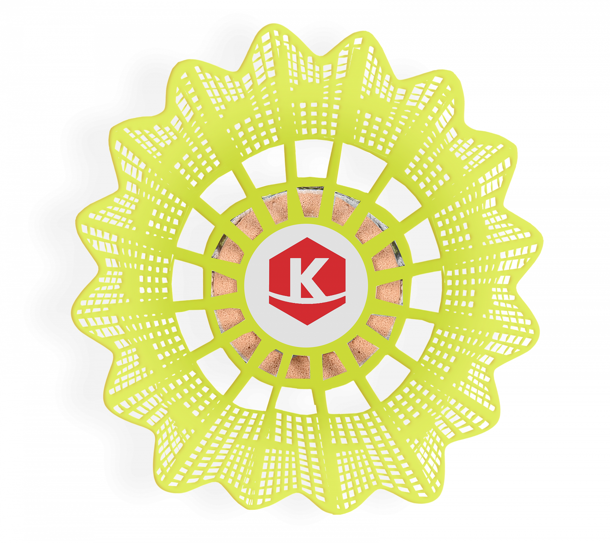 KRAFLA SH-Y300F Комплект воланов для бадминтона (3 шт)