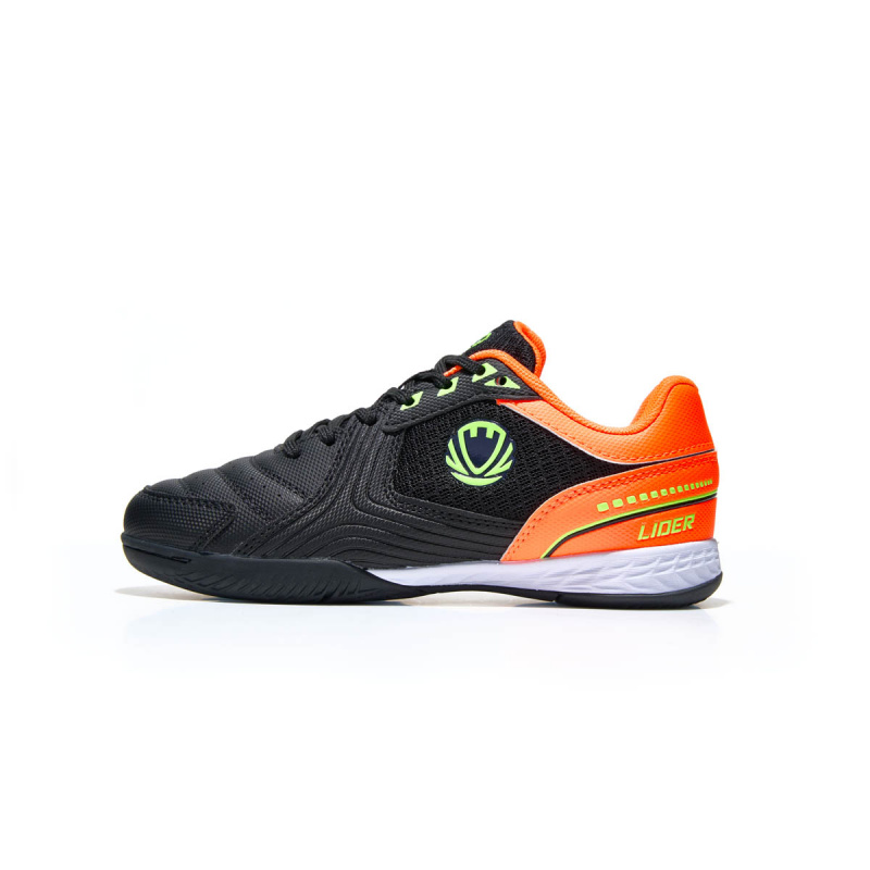 Бутсы зальные TORRES LIDER детские, TS14624159-33, р.33, ПУ, текстиль, черный