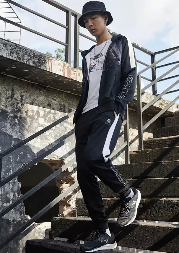 Брюки KELME Men's Knitted Trousers Black