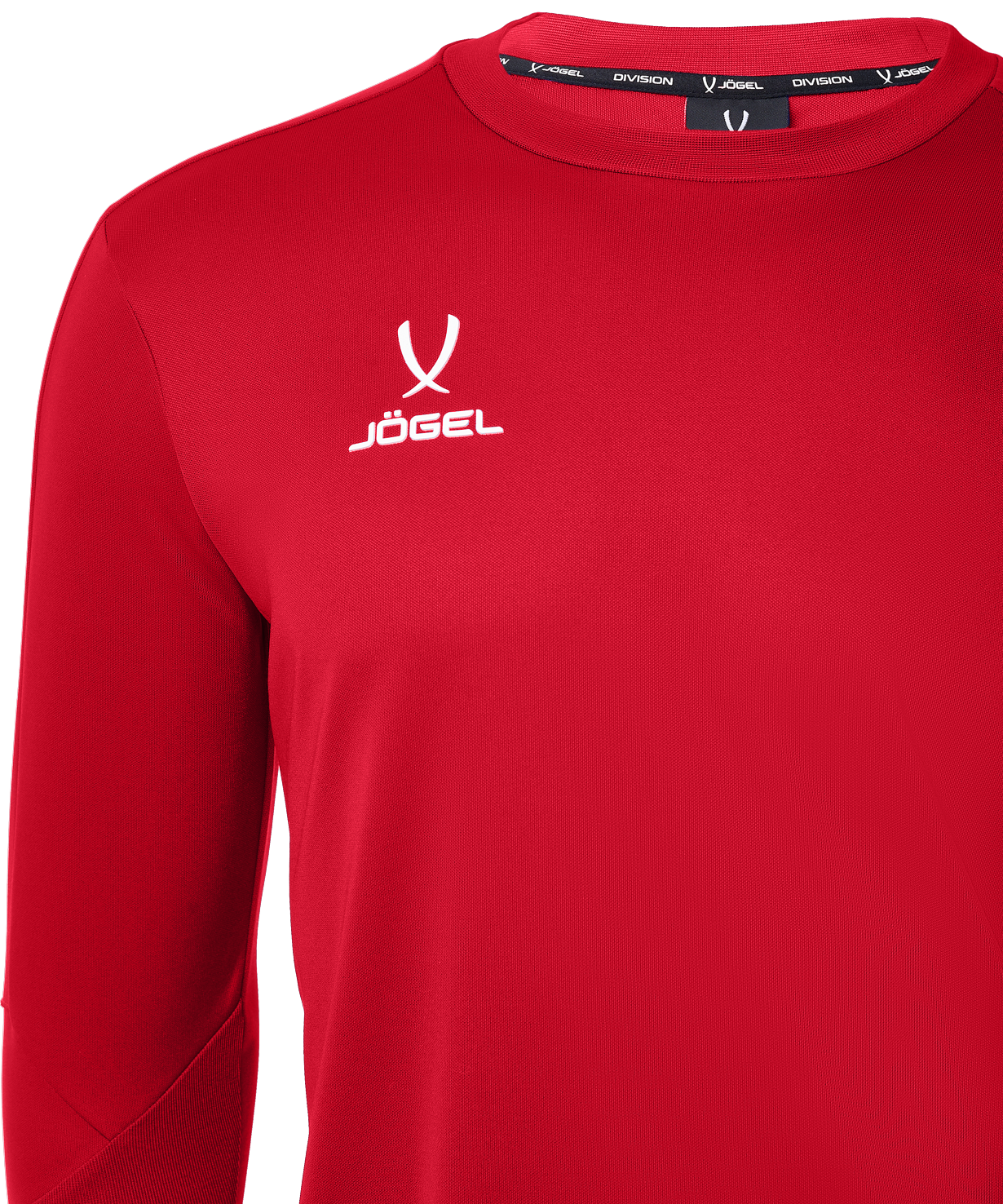 Джемпер тренировочный JOGEL DIVISION PerFormDRY Pro Training Top, красный, размер L