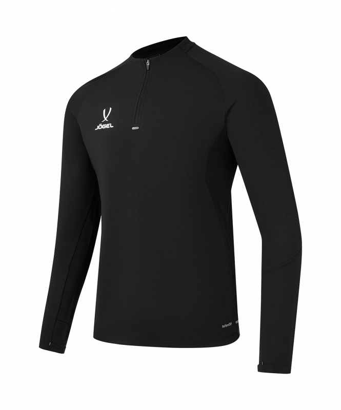 Джемпер тренировочный JOGEL PREMIER PerFormDRY Training 1/4 Zip Top, черный, размер L