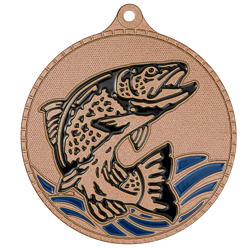Медаль MZP 649-55/BМ рыболовный спорт (D-55мм, s-2 мм)