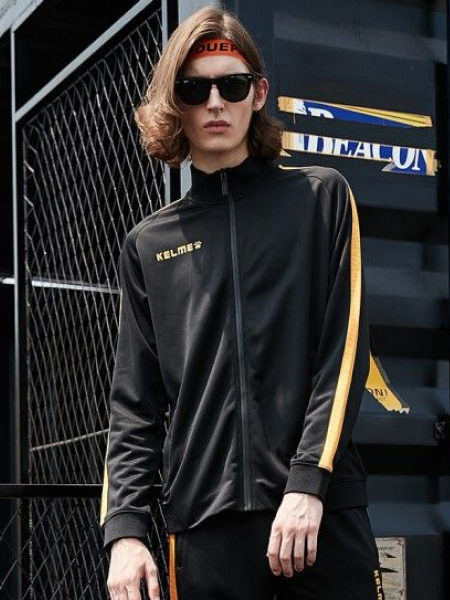 Олимпийка KELME Men's Knitted Jacket Black