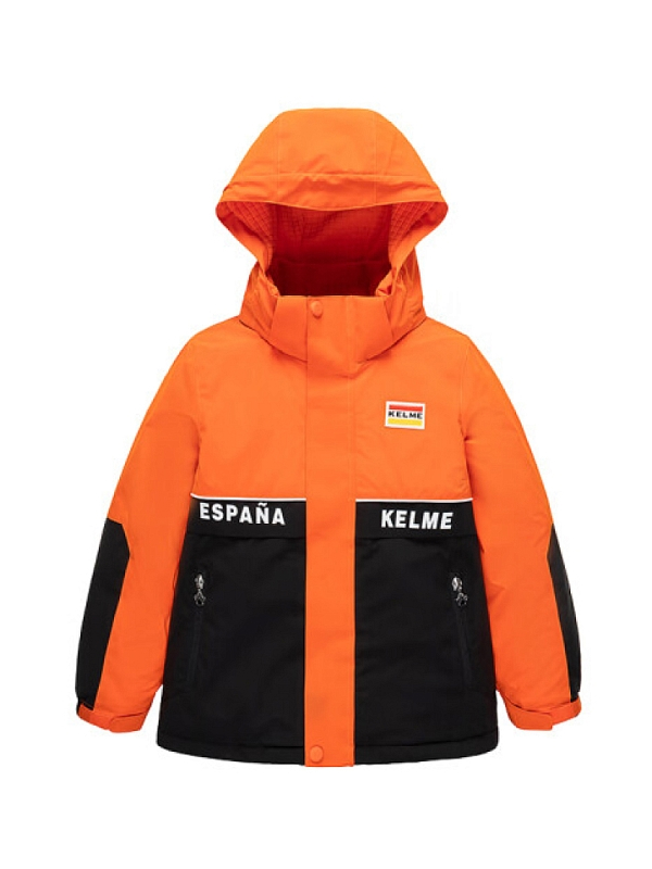 Детский пуховик KELME Down Jacket Orange