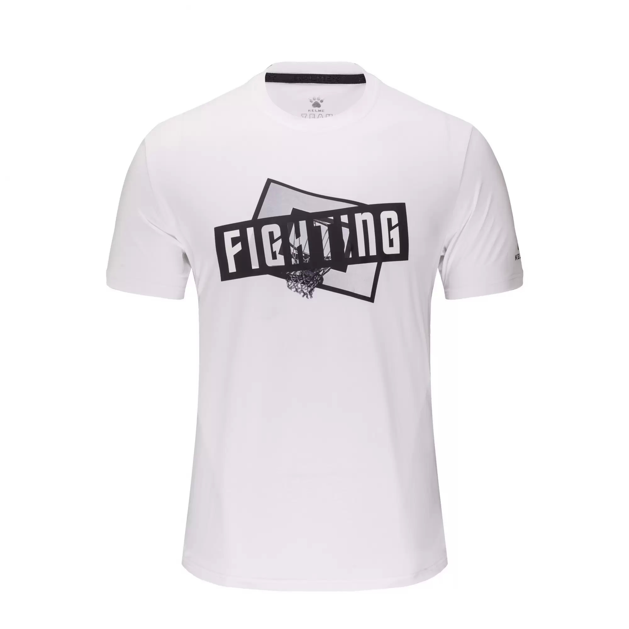 Футболка KELME Men's Round Neck T-Shirt White
