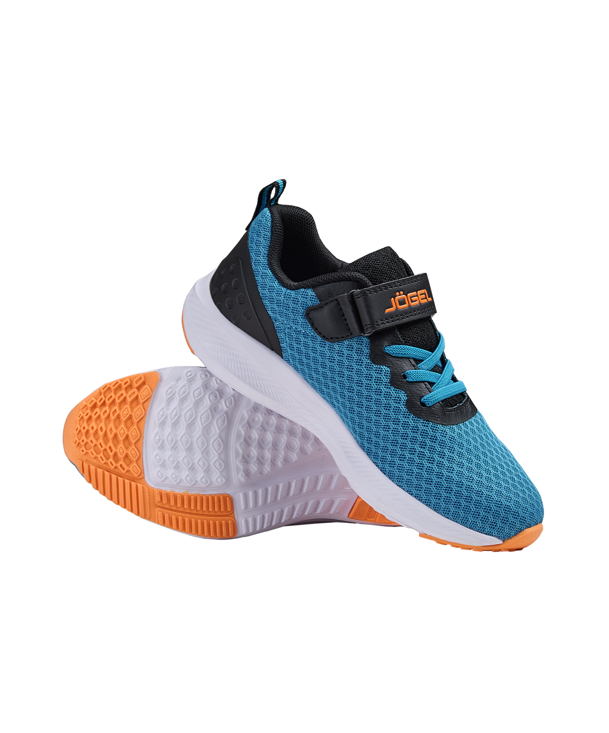 БЕЗ УПАКОВКИ Кроссовки спортивные JOGEL Airstream 3.0 KIDS, Blue/Black/Orange, детский